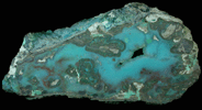 Chrysocolla from Old Dominion Mine, Globe-Miami District, Gila County, Arizona