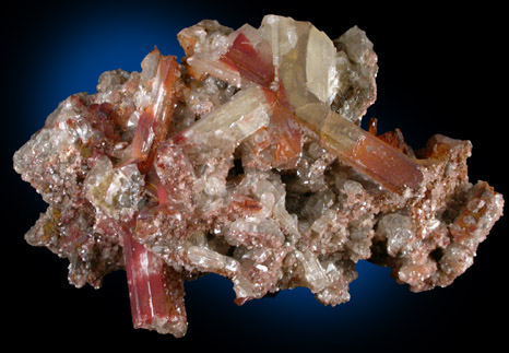 Smithsonite on Cerussite from Tsumeb Mine, Otavi-Bergland District, Oshikoto, Namibia