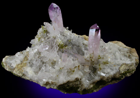 Quartz var. Amethyst from Piedra Parada, near Las Vigas, Tatatila, Veracruz, Mexico