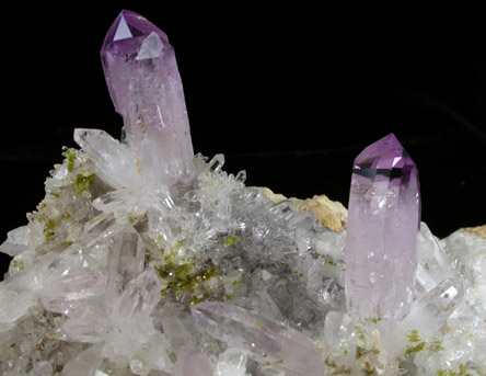 Quartz var. Amethyst from Piedra Parada, near Las Vigas, Tatatila, Veracruz, Mexico