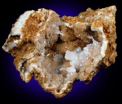 Barite and Cerussite from Brandybottle Mine, Old Gang Mines, Hard Level Gill Valley, Reeth, Swaledale, North Yourkshire, England