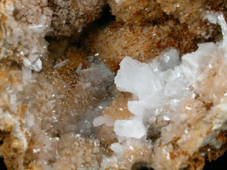 Barite and Cerussite from Brandybottle Mine, Old Gang Mines, Hard Level Gill Valley, Reeth, Swaledale, North Yourkshire, England