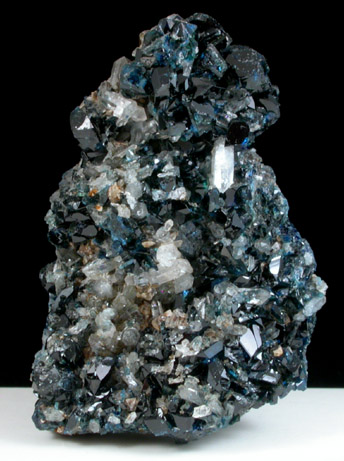 Lazulite with Quartz from Crosscut Creek (Km 32), 70 km northwest of Aklavik, Yukon, Canada