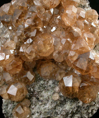 Grossular Garnet from Jeffrey Mine, Asbestos, Qubec, Canada