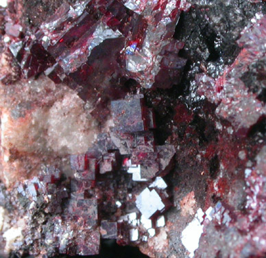 Cuprite from Copper Queen Mine, Bisbee, Warren District, Cochise County, Arizona
