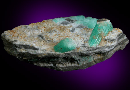 Beryl var. Emerald from Muzo, Colombia