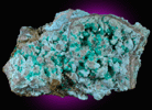 Dioptase and Plancheite from Omaue, Kaokoveld, Namibia