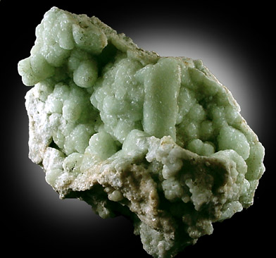 Prehnite epimorph after Glauberite from Fanwood Quarry (Weldon Quarry), Watchung, Somerset County, New Jersey