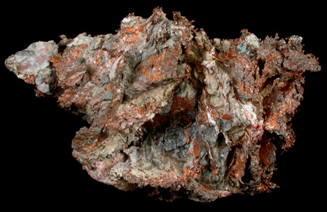 Copper from Ray Mine, Mineral Creek District, Pinal County, Arizona