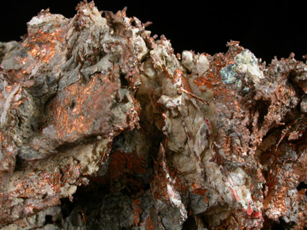 Copper from Ray Mine, Mineral Creek District, Pinal County, Arizona