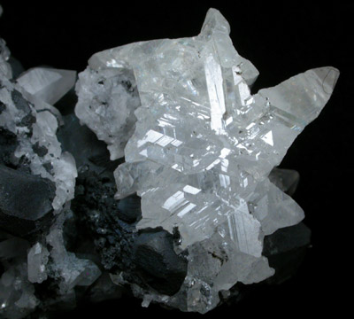 Tennantite and Cerussite from Tsumeb Mine, Otavi-Bergland District, Oshikoto, Namibia