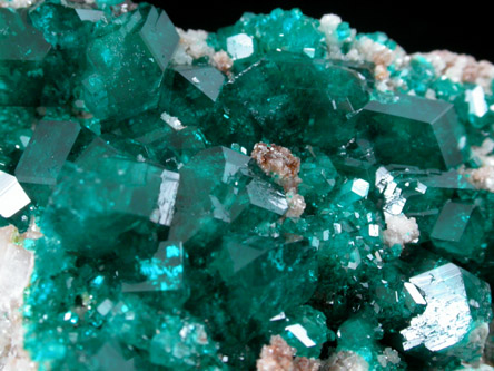 Dioptase from Tsumeb Mine, Otavi-Bergland District, Oshikoto, Namibia