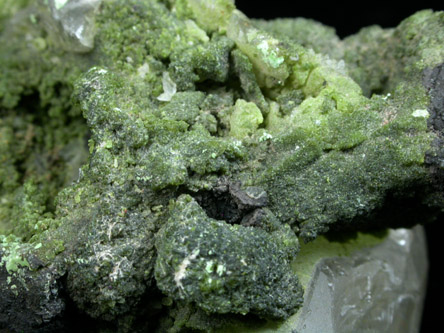 Duftite on Cerussite from Tsumeb Mine, Otavi-Bergland District, Oshikoto, Namibia (Type Locality for Duftite)