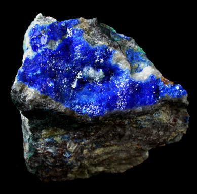 Linarite from Grand Reef Mine, Aravaipa District, Graham County, Arizona