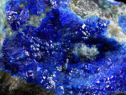 Linarite from Grand Reef Mine, Aravaipa District, Graham County, Arizona