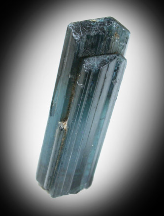 Elbaite var. Indicolite Tourmaline from Minas Gerais, Brazil