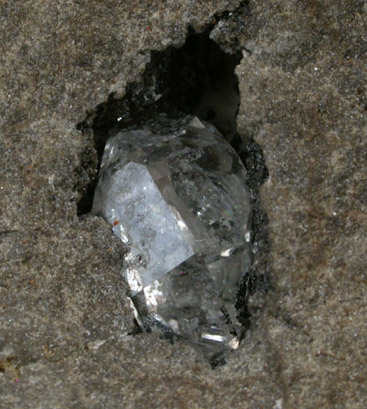 Quartz var. Herkimer Diamond from Middleville, Herkimer County, New York