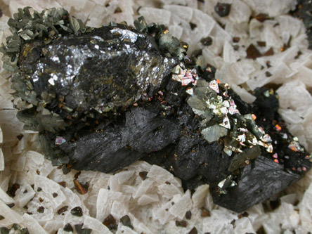 Chalcopyrite and Chalcopyrite on Dolomite from Picher District, Ottawa County, Oklahoma