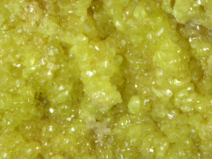 Sulfur from Steamboat Springs District, Washoe County, Nevada