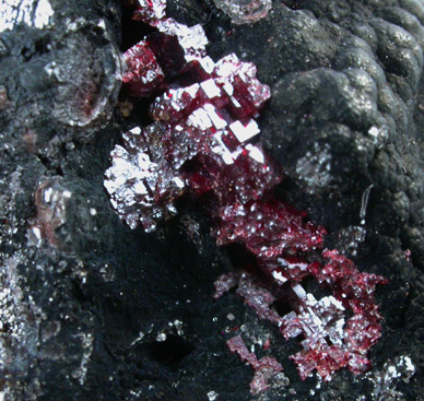 Cuprite from Copper Queen Mine, Bisbee, Warren District, Cochise County, Arizona