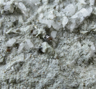 Anatase and Orthoclase var. Adularia from Twll maen Grisial, Prenteg, Tremadog, Gwynedd, Wales