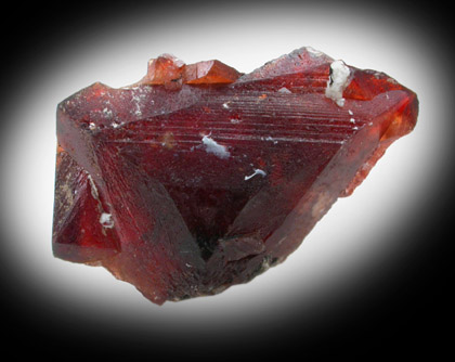 Rhodochrosite from Demix Quarry, Mont Saint-Hilaire, Qubec, Canada