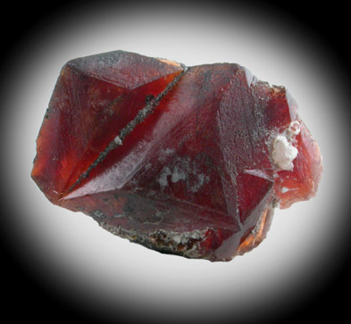 Rhodochrosite from Demix Quarry, Mont Saint-Hilaire, Qubec, Canada