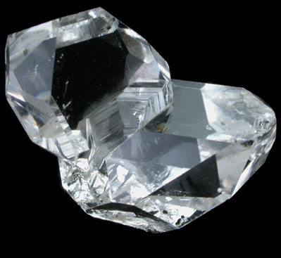 Quartz var. Herkimer Diamond from Middleville, Herkimer County, New York