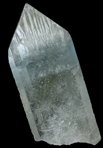 Celestine from Stoneco, Portage Quarry, Wood County, Ohio