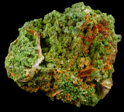 Pyromorphite from Wheatley Mine, Phoenixville, Pennsylvania