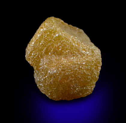 Diamond (22.27 carat intergrown cubic crystals) from Mbuji-Mayi (Miba), Democratic Republic of the Congo