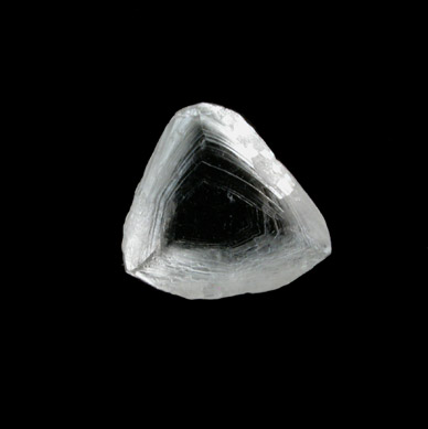 Diamond (0.73 carat macle, twinned crystal) from Free State (formerly Orange Free State), South Africa