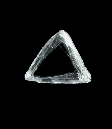 Diamond (0.60 carat macle, twinned crystal) from Free State (formerly Orange Free State), South Africa