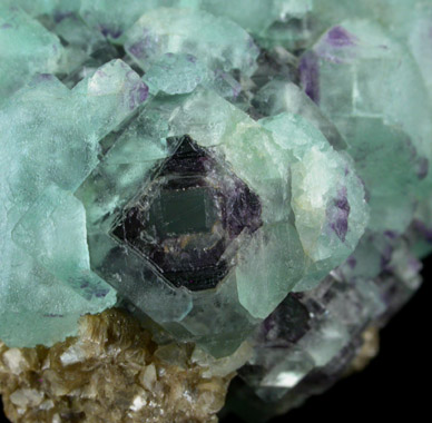 Fluorite with Muscovite from Gilgit District, Gilgit-Baltistan, Pakistan