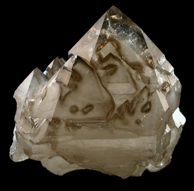 Quartz var. Smoky from Tamminen Quarry, Greenwood, Oxford County, Maine