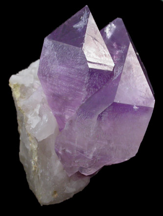 Quartz var. Amethyst from Diamond Hill, Ashaway, south of Hopkinton, Washington County, Rhode Island