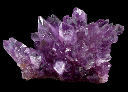 Quartz var. Amethyst from San Juan Rayas Mine, 270' level, Guanajuato, Mexico