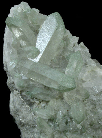 Quartz with Chlorite from Grischun (Graubnden), Switzerland