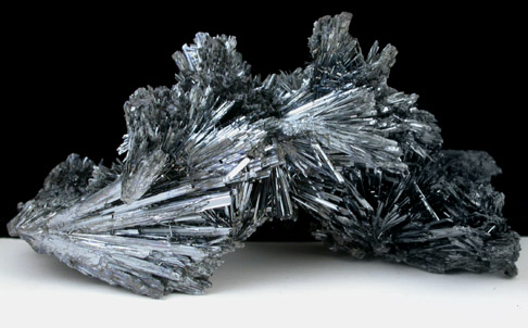 Stibnite from Baia Sprie (Felsbnya), Maramures, Romania