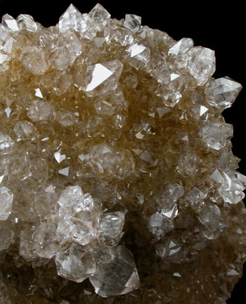 Quartz var. Herkimer Diamonds from Middleville, Herkimer County, New York