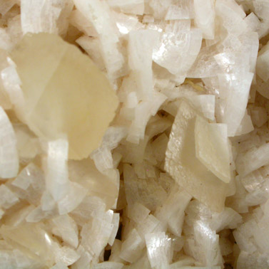 Dolomite with Calcite from Corydon Stone Quarry, Harrison County, Indiana