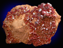 Vanadinite from Mibladen, Haute Moulouya Basin, Zeida-Aouli-Mibladen belt, Midelt Province, Morocco