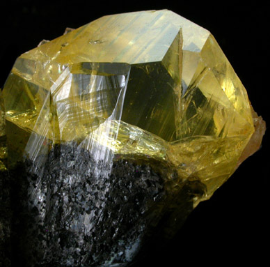 Anglesite from Touissit Mine, 21 km SSE of Oujda, Jerada Province, Oriental, Morocco