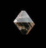 Diamond (0.54 carat octahedral crystal) from Mirny, Republic of Sakha (Yakutia), Siberia, Russia