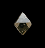 Diamond (0.43 carat octahedral crystal) from Kolmanskappe, Namibia