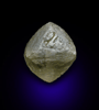 Diamond (0.98 carat octahedral crystal) from Mwadui, Shinyanga, Tanzania