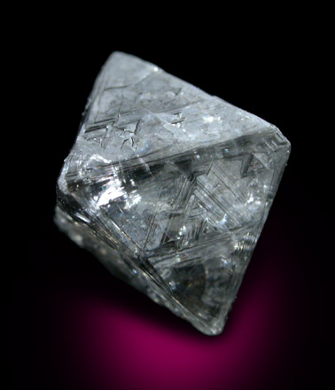 Diamond (4.50 carat octahedral crystal) from Ekati Mine, Point Lake, Northwest Territories, Canada