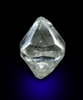 Diamond (1.12 carat octahedral crystal) from Premier Mine, Guateng Province (formerly Transvaal), South Africa