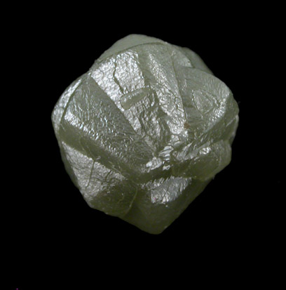 Diamond (3.70 penetration twin crystals) from Mbuji-Mayi (Miba), Democratic Republic of the Congo