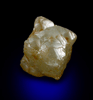 Diamond (4.97 carat complex cubic crystal) from Orapa Mine, Botswana